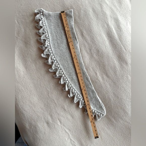 Hand Knit Woolen Scarf - Picture 5 of 6